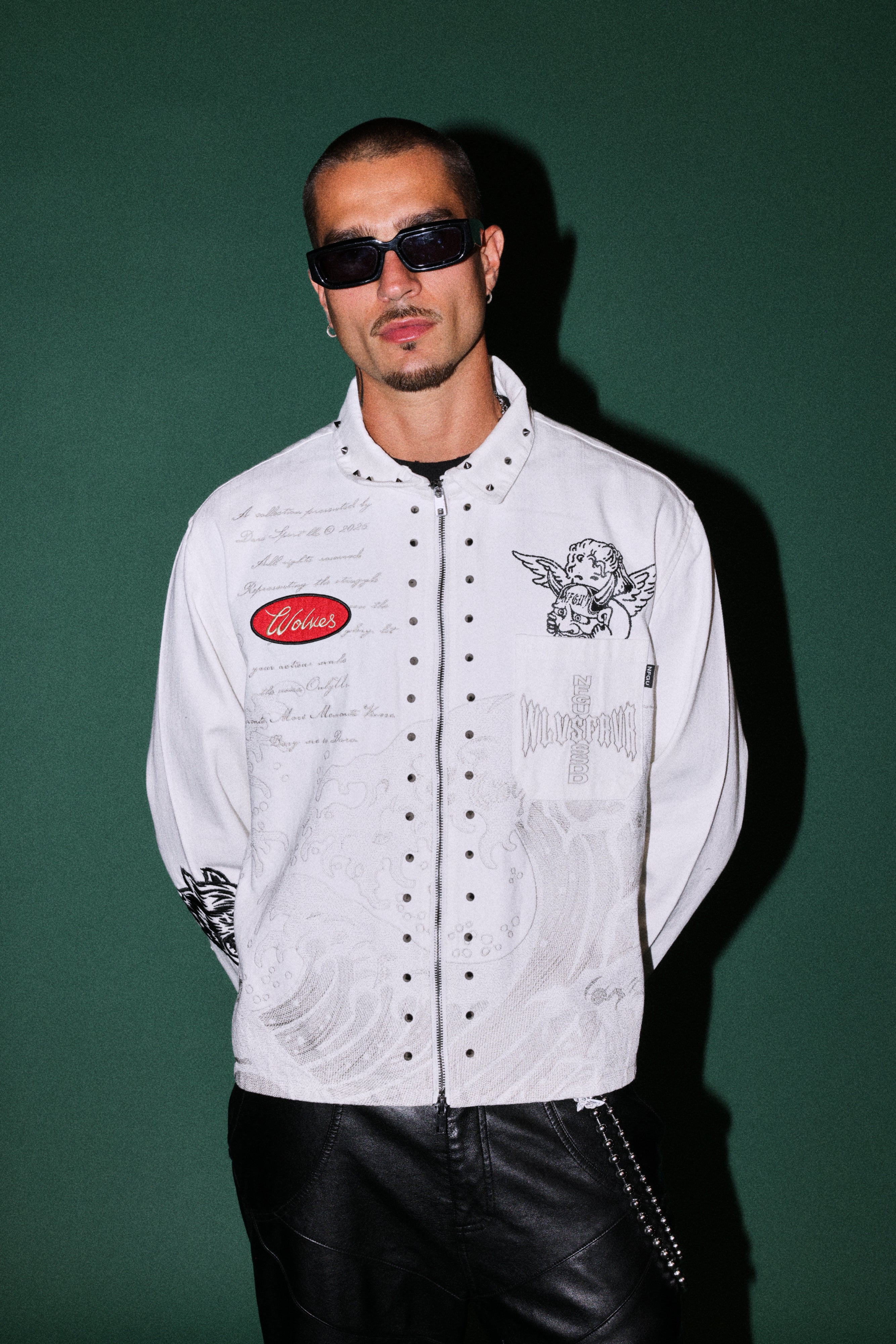 Great Wave Ls Vince Shirt in Cream — imagem 4