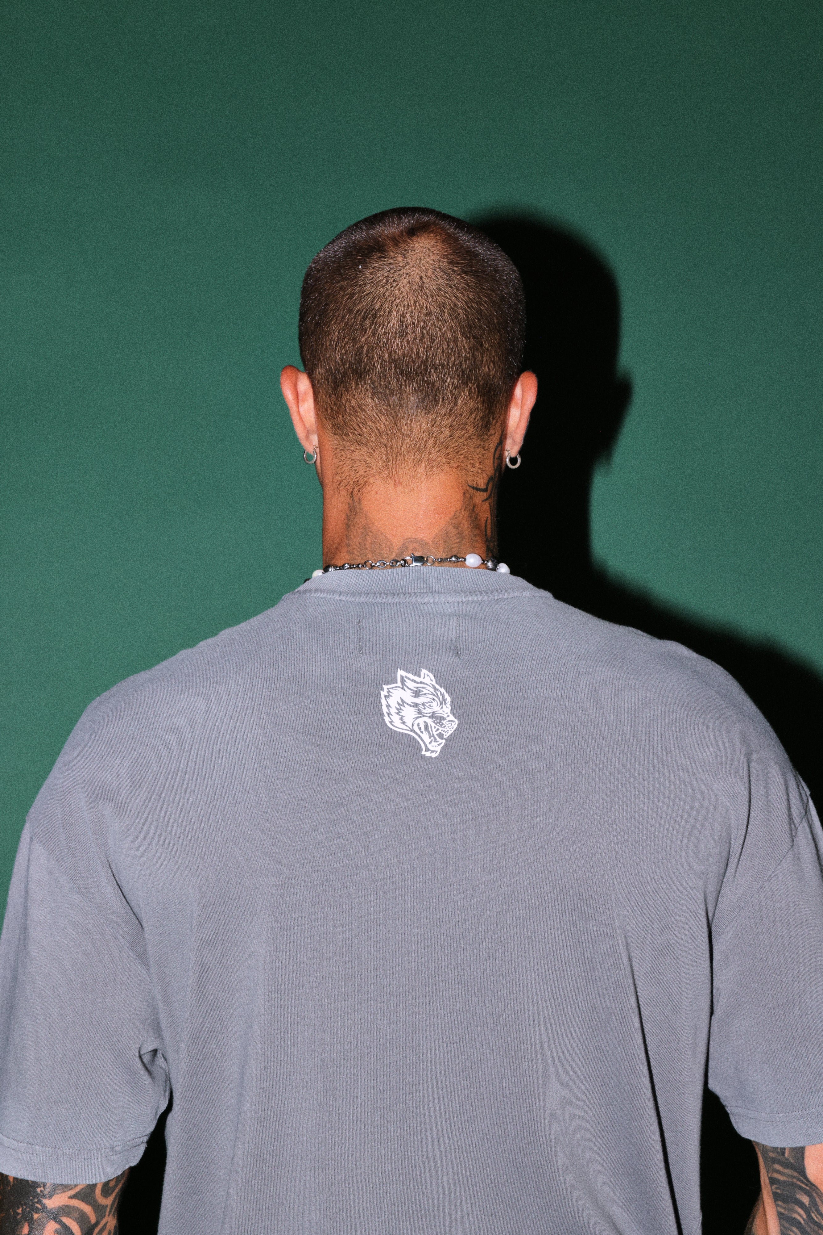 Ssddnfgu Bushido Premium Oversized Tee in Slate Gray — imagem 5