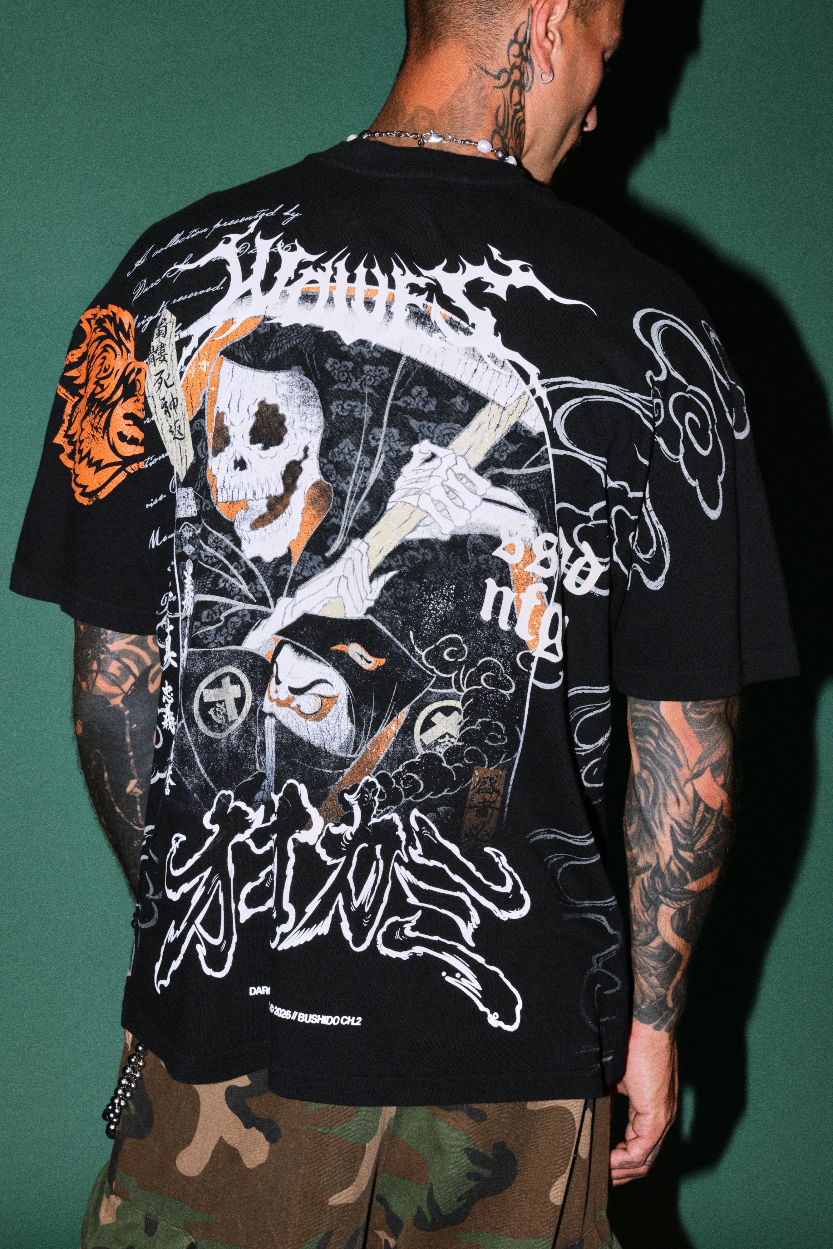 Bushido Ch.2 "Side-By-Side" Tee Box Set in Black — imagem 10