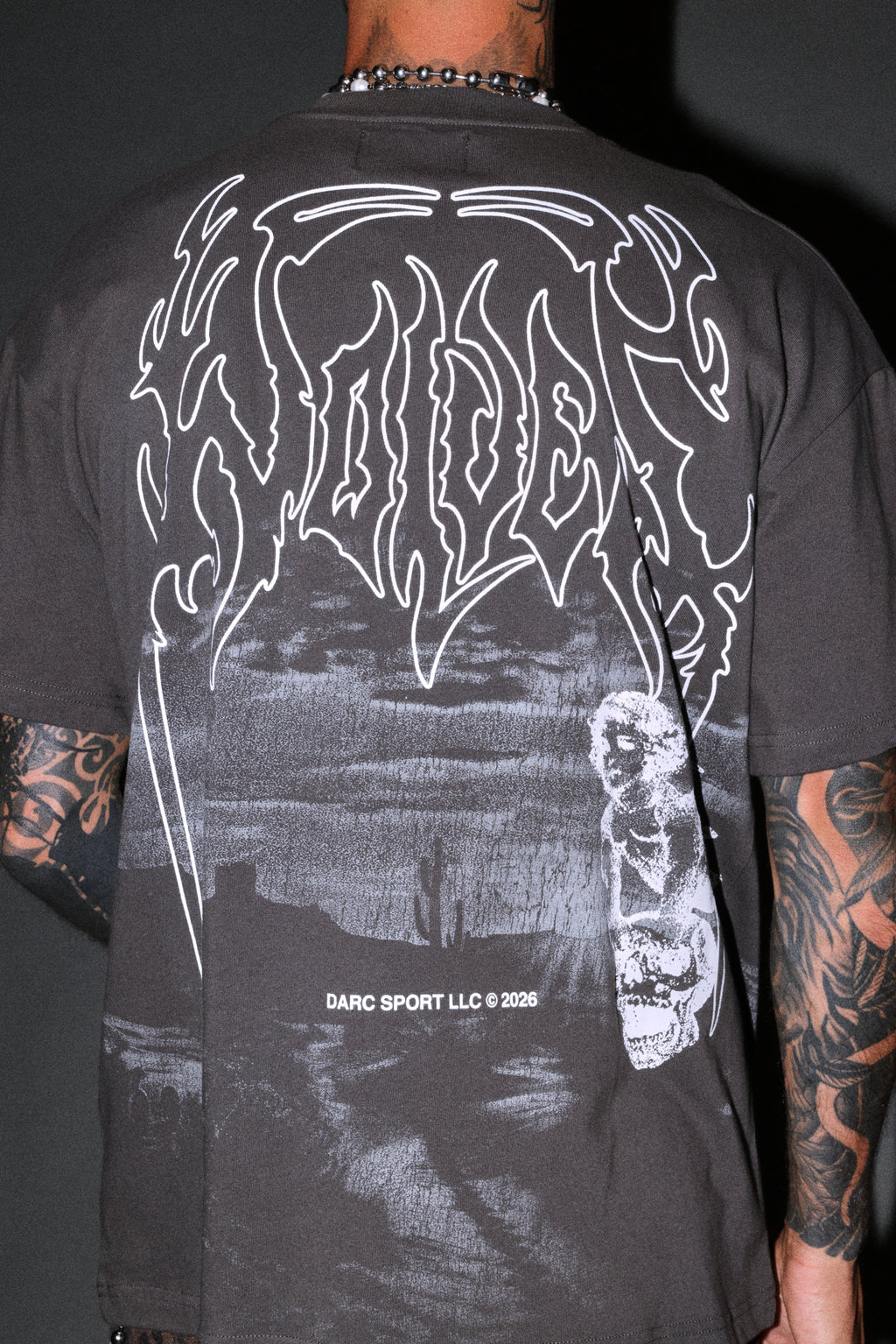 Our Journey Premium Oversized Tee in Wolf Gray — imagem 8