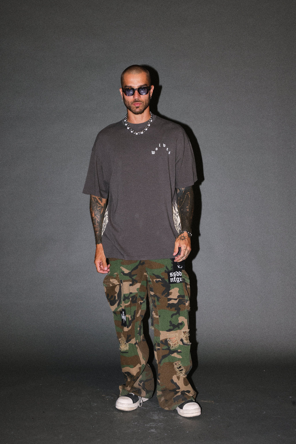 Lineage Frvr Premium Oversized Tee in Wolf Gray — imagem 5