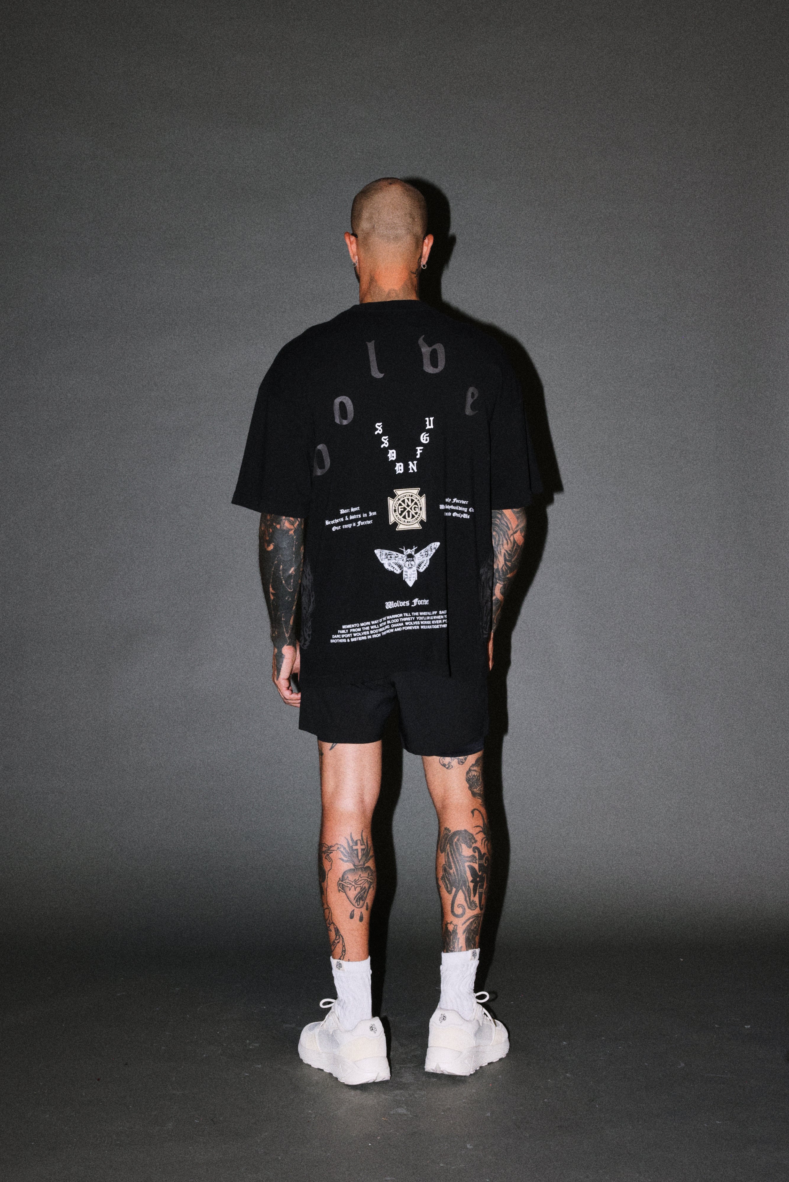 Lineage Frvr Premium Oversized Tee in Black — imagem 6