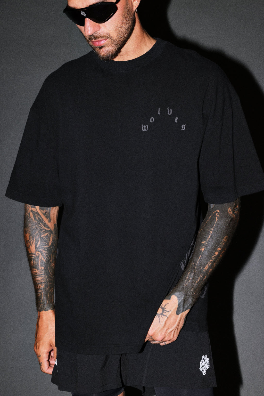 Lineage Frvr Premium Oversized Tee in Black — imagem 7