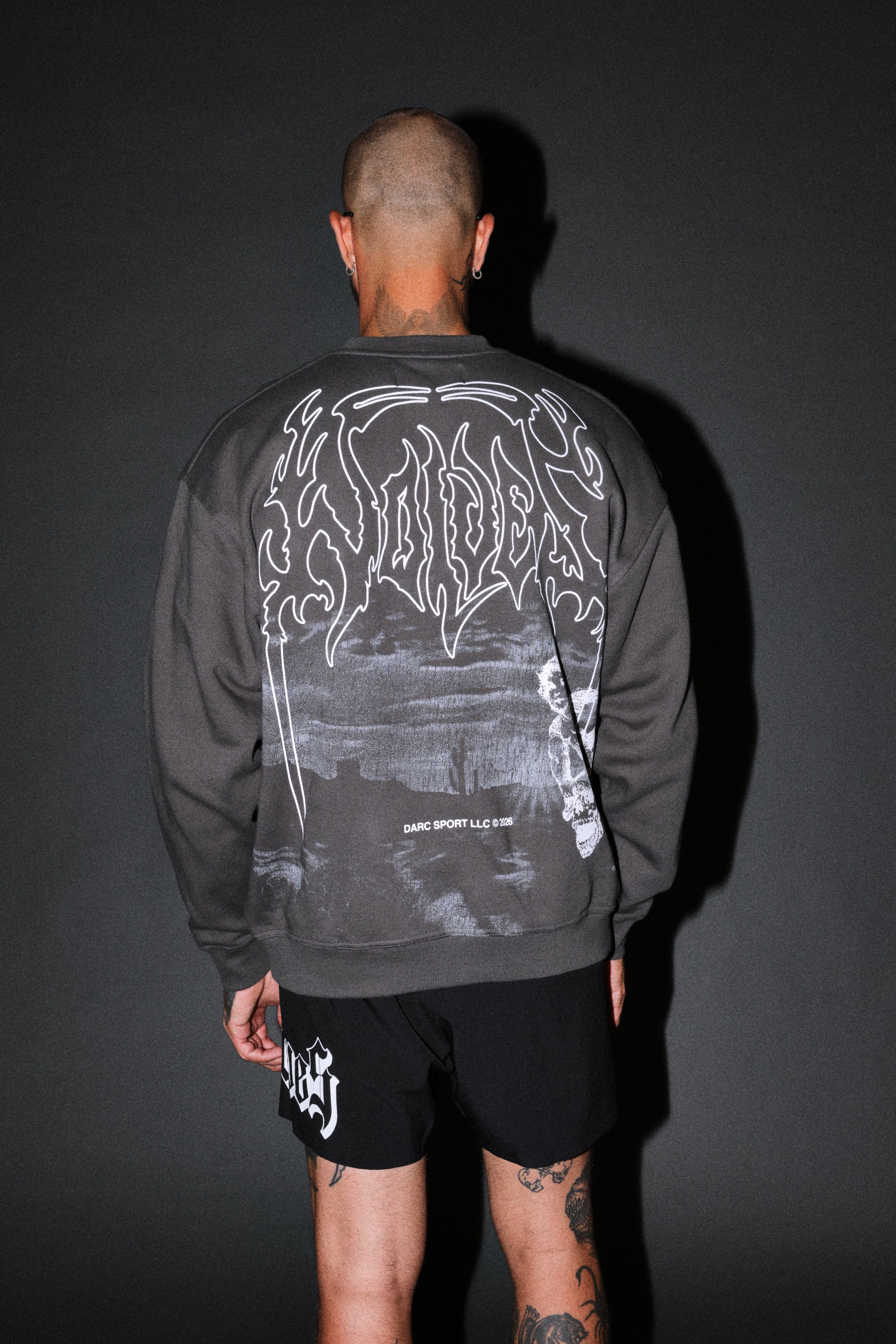 Our Journey London Crewneck in Wolf Gray — imagem 2