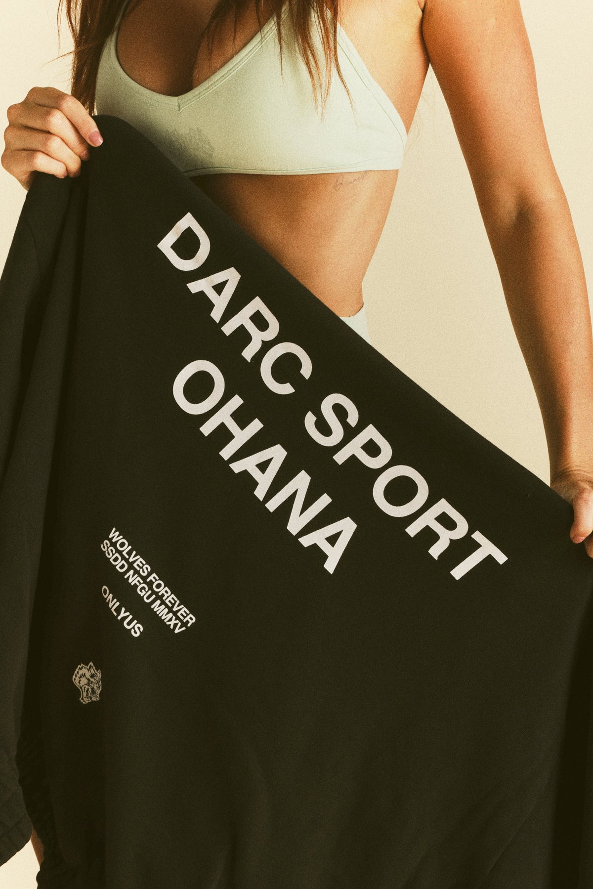 Darc Sport Ohana "Chambers" Zip Hoodie in Black — imagem 23