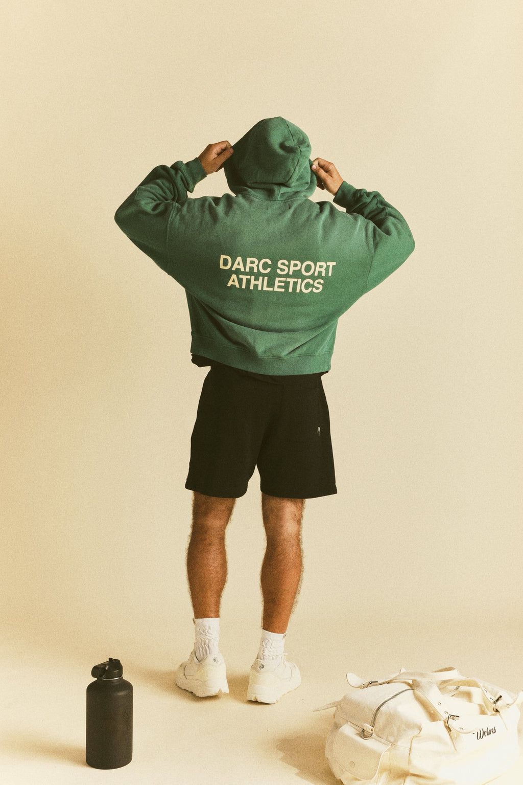 "Darco" Double Zip Hoodie in Sierra Pine Sun Fade — imagem 5