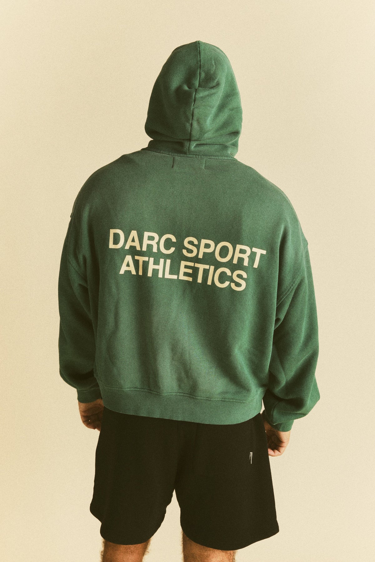 "Darco" Double Zip Hoodie in Sierra Pine Sun Fade — imagem 2