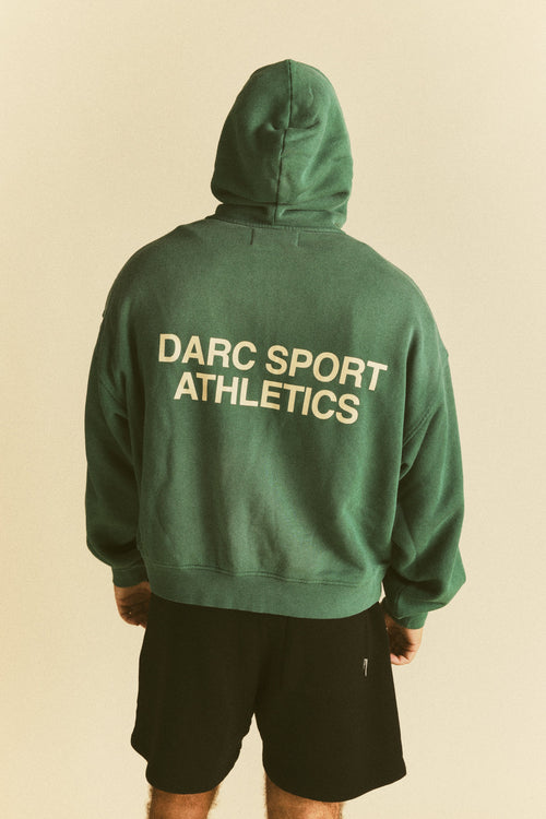 "Darco" Double Zip Hoodie in Sierra Pine Sun Fade — imagem 2