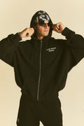 Darc Sport Ohana "Chambers" Zip Hoodie in Black — imagem principal