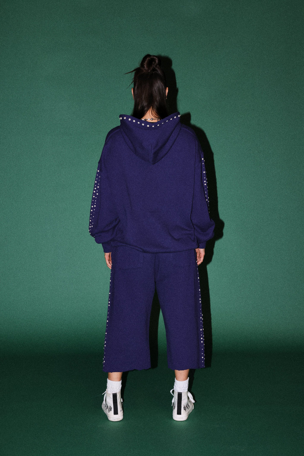 Okami Forever Bishop Hoodie in Royal Navy — imagem 12