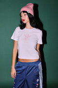Oni Cherub Timeless Tee in Blush Pink — imagem 1