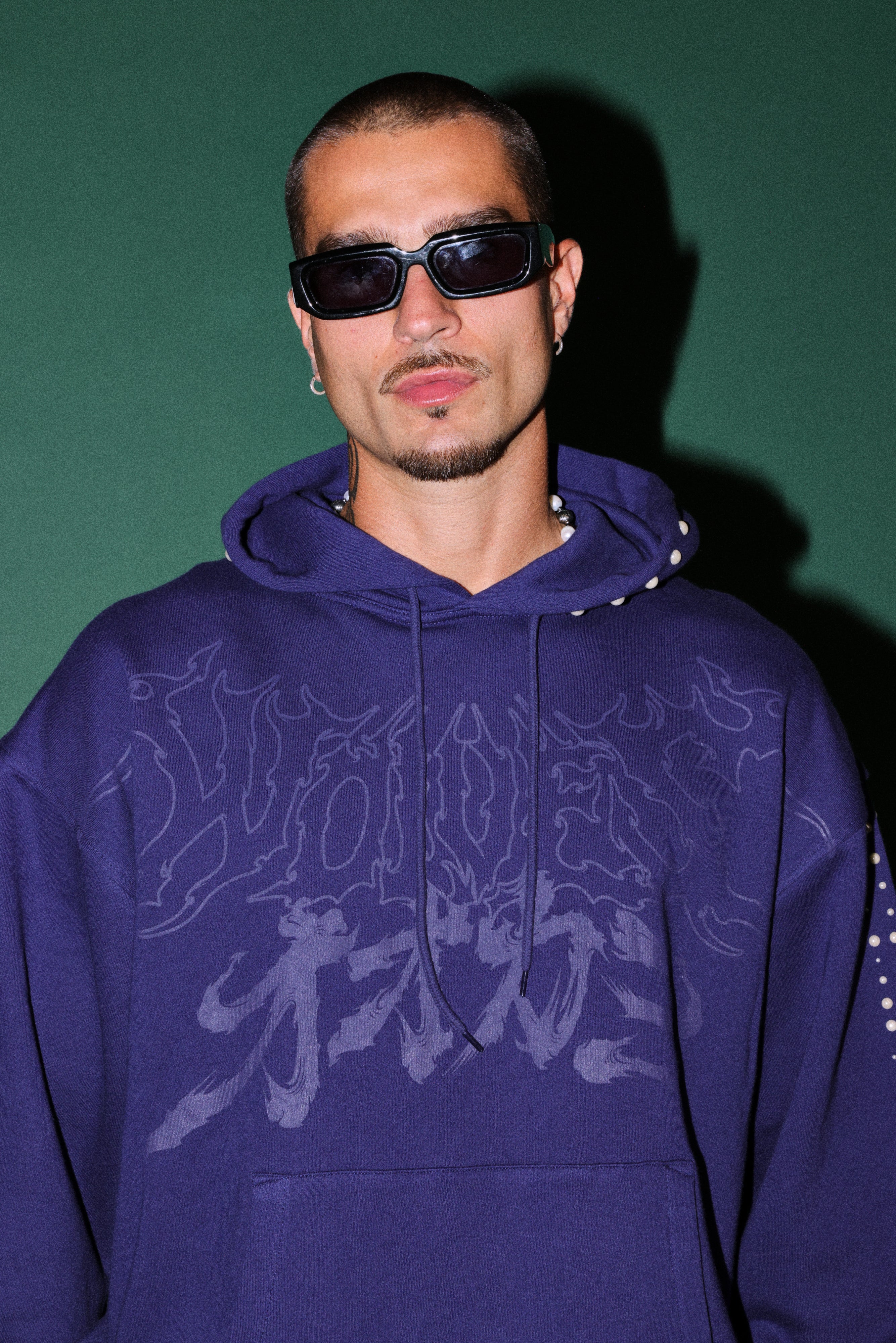 Okami Forever Bishop Hoodie in Royal Navy — imagem 7
