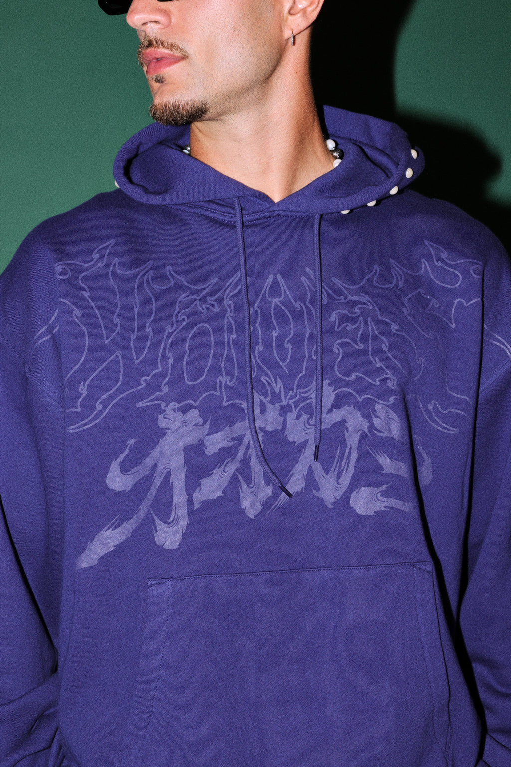 Okami Forever Bishop Hoodie in Royal Navy — imagem 8