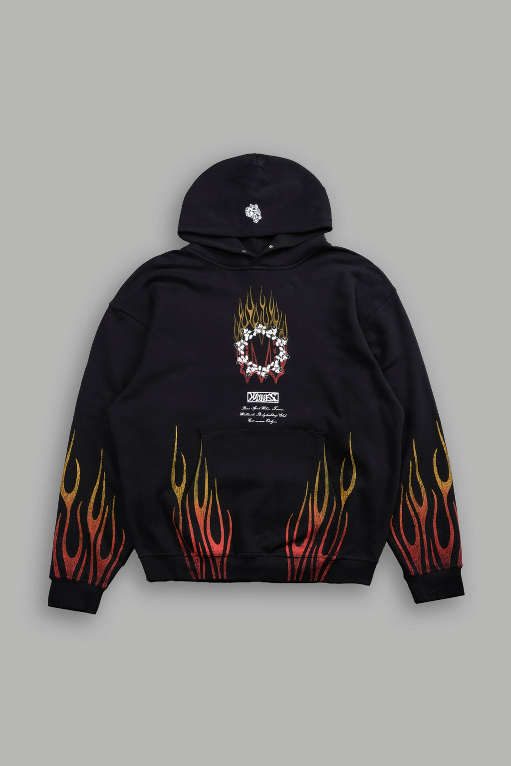 Mickey Forever Pierce Hoodie in Black