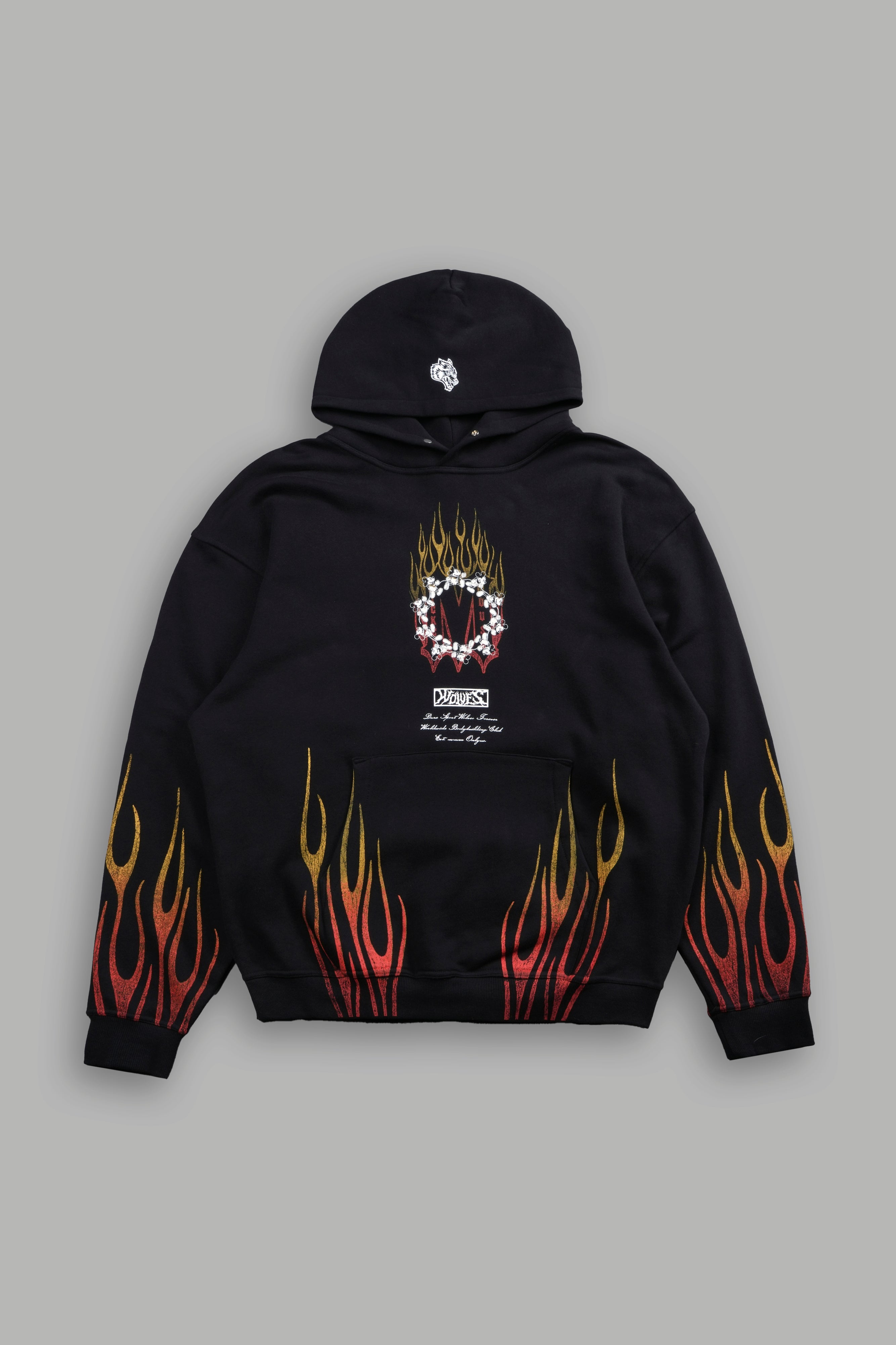 Mickey Forever Pierce Hoodie in Black