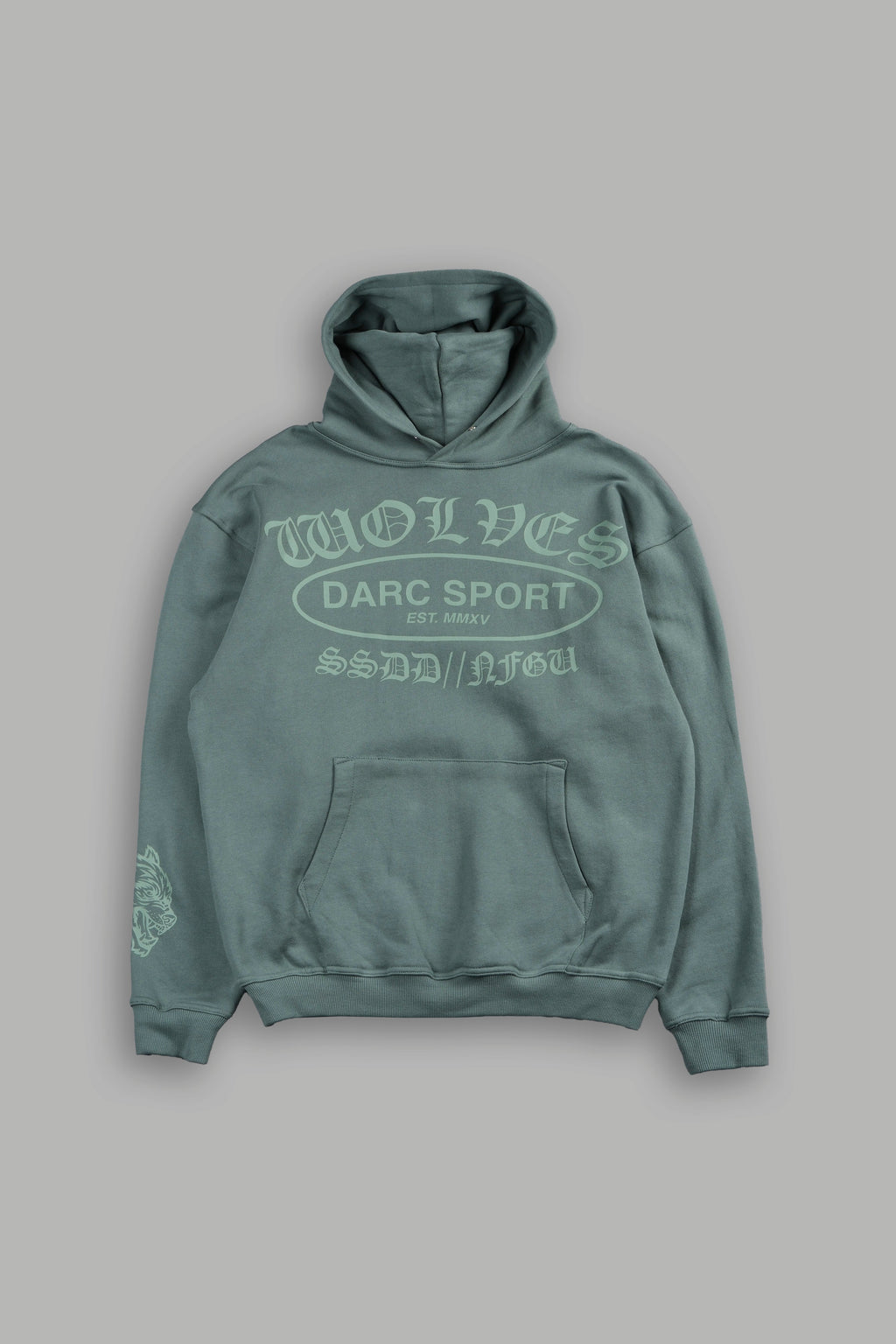 Darc Emblem Pierce Hoodie In Hunter Green - imagem 6