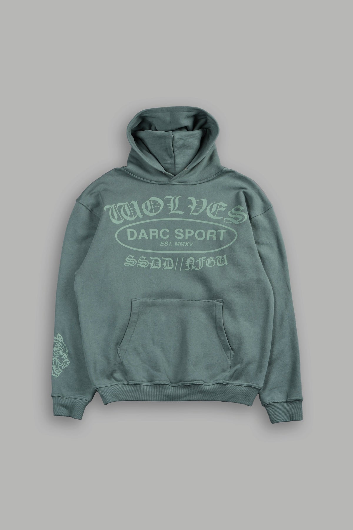 Darc Emblem Pierce Hoodie In Hunter Green - imagem 6