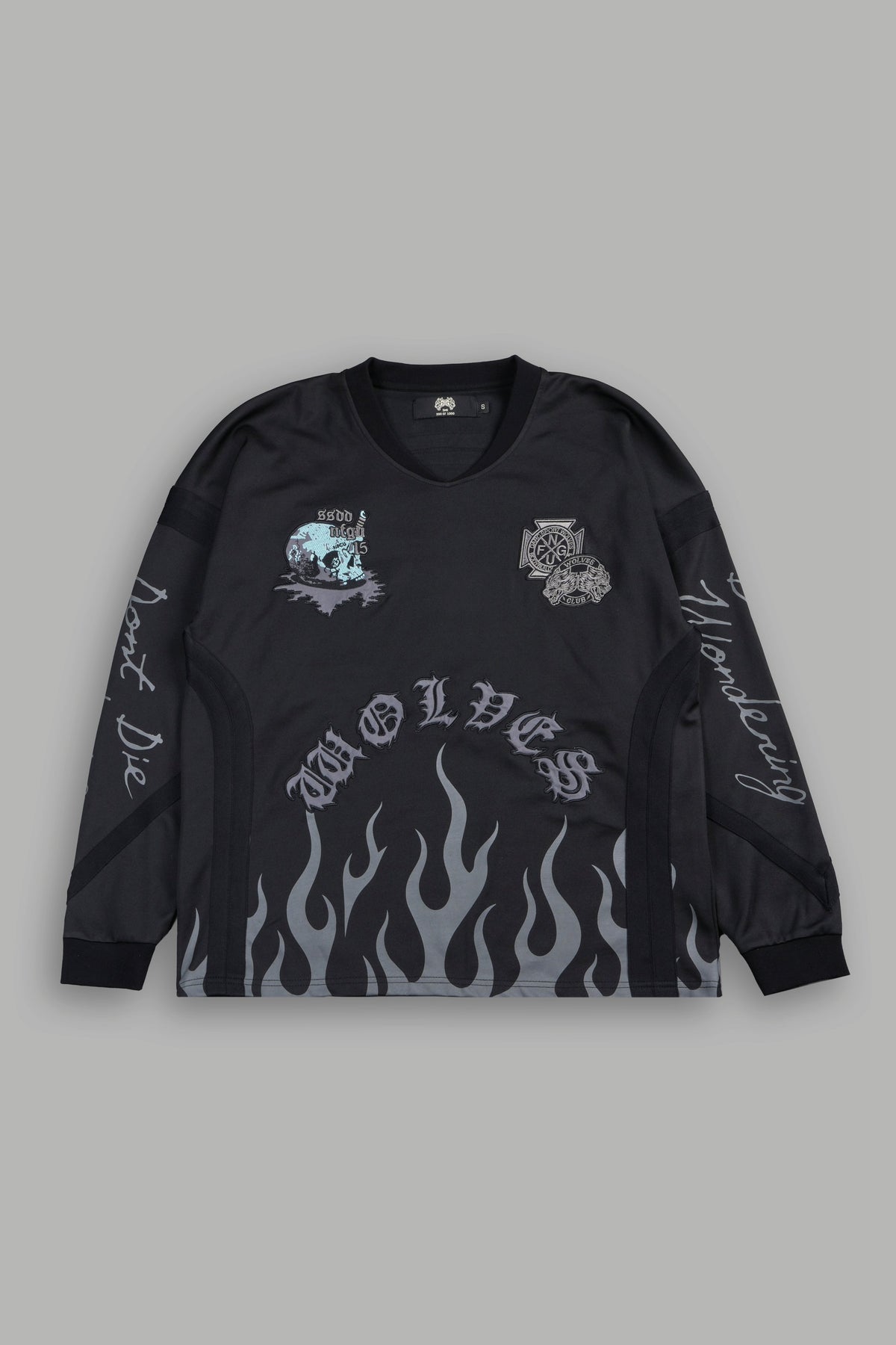 Mori Frvr Bailey Motocross Jersey In Black/Black