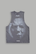 Michael Forever Tommy Muscle Tee In Slate Gray