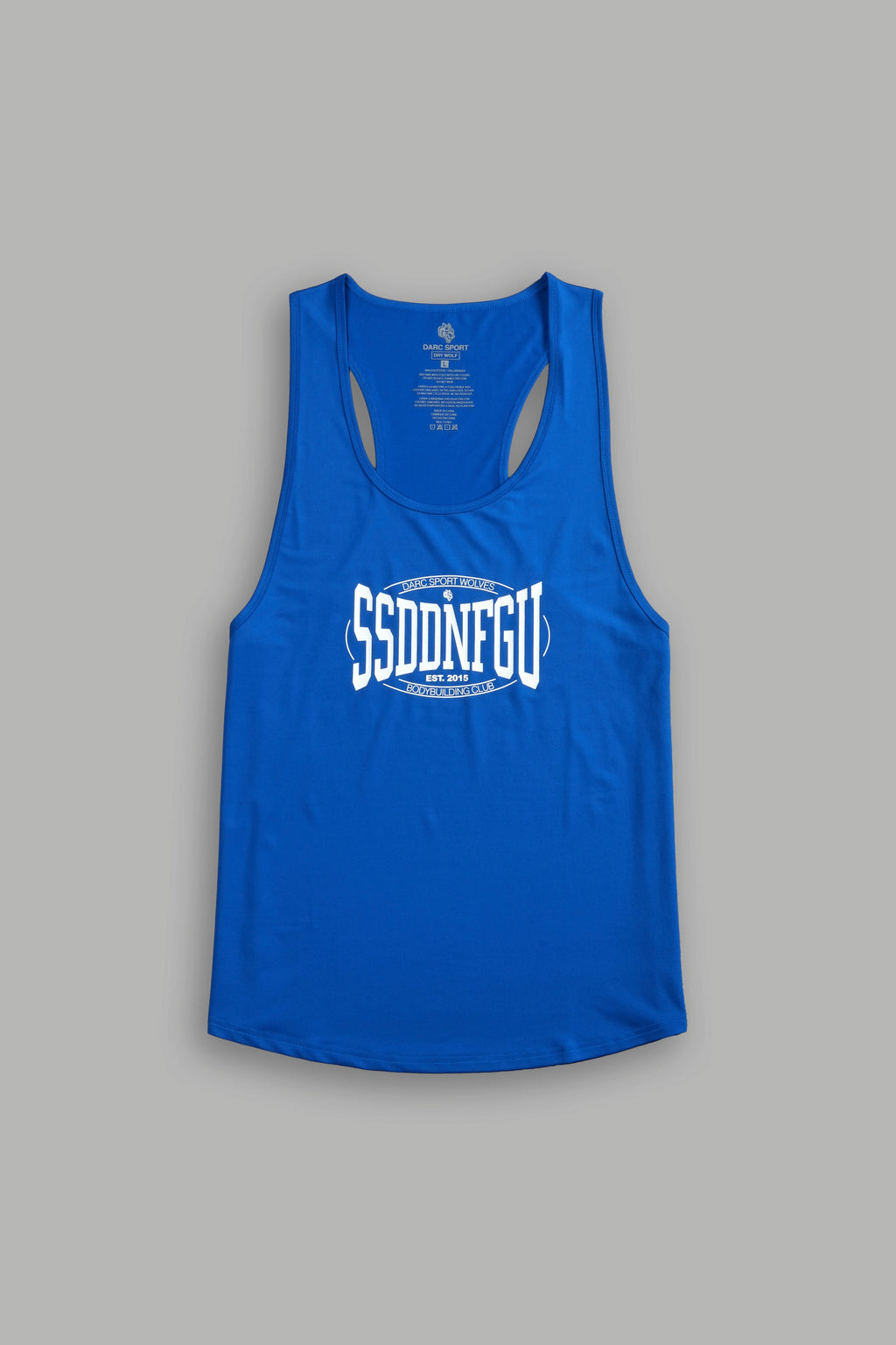 SSDDNFGU FRVR "Dry Wolf" Mecca Tank in Cobalt Blue — imagem 1