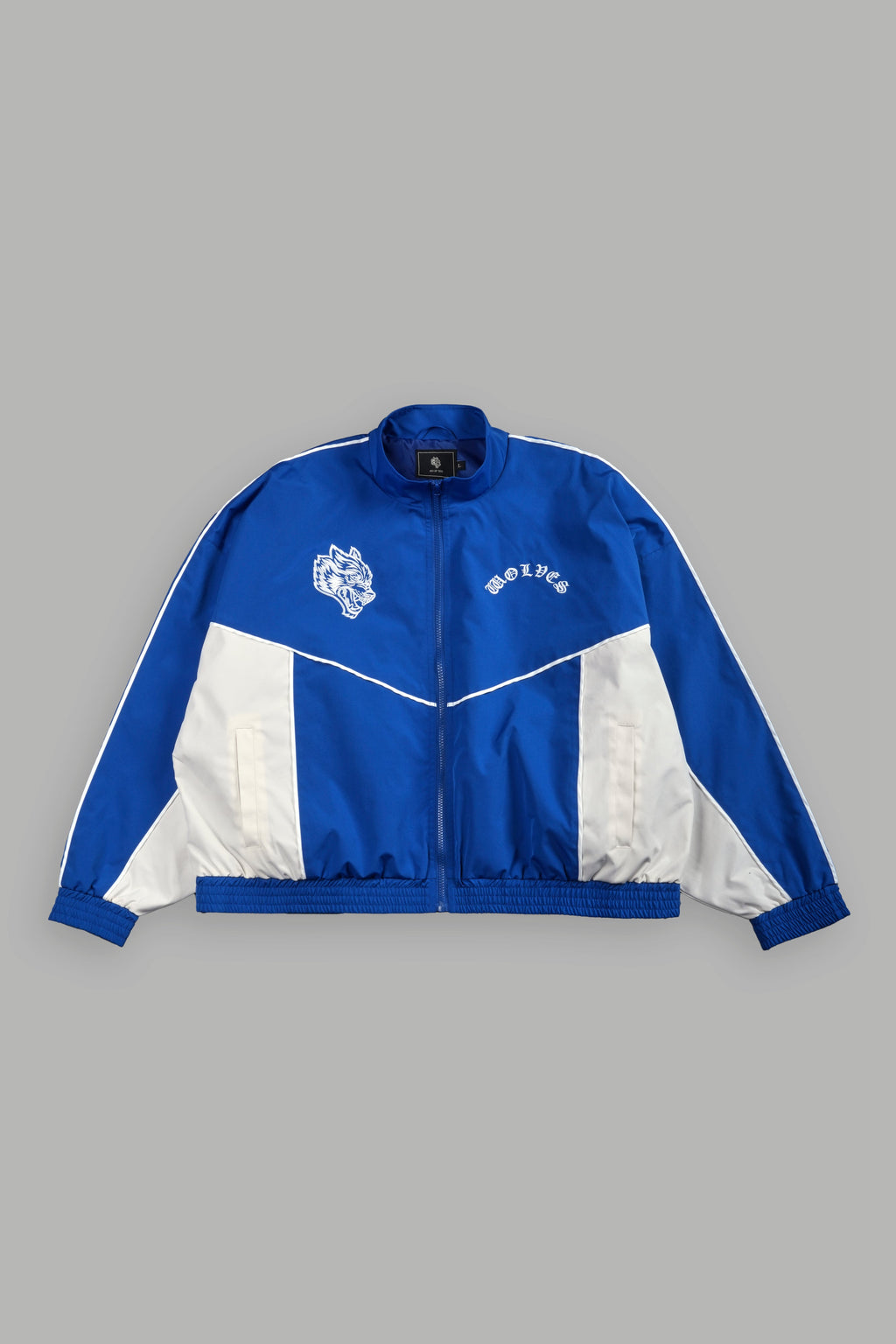 Wolf Chopper Quinn Track Jacket in Darc Cobalt/Cream - imagem 1