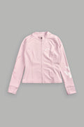 She Wolf Code Energy Zip Ls Layer in Cherry Blossom — imagem 1