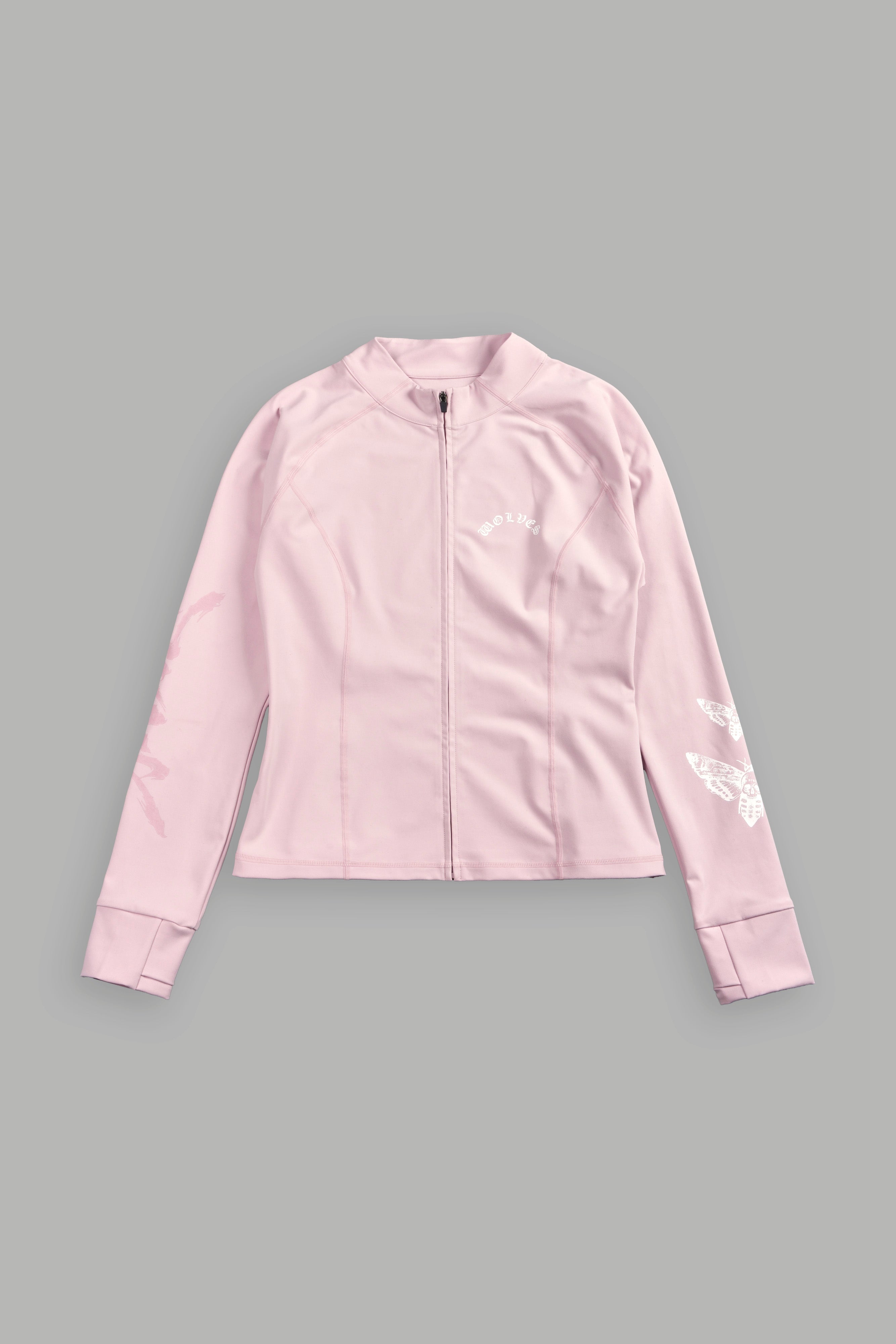 She Wolf Code Energy Zip Ls Layer in Cherry Blossom — imagem 1