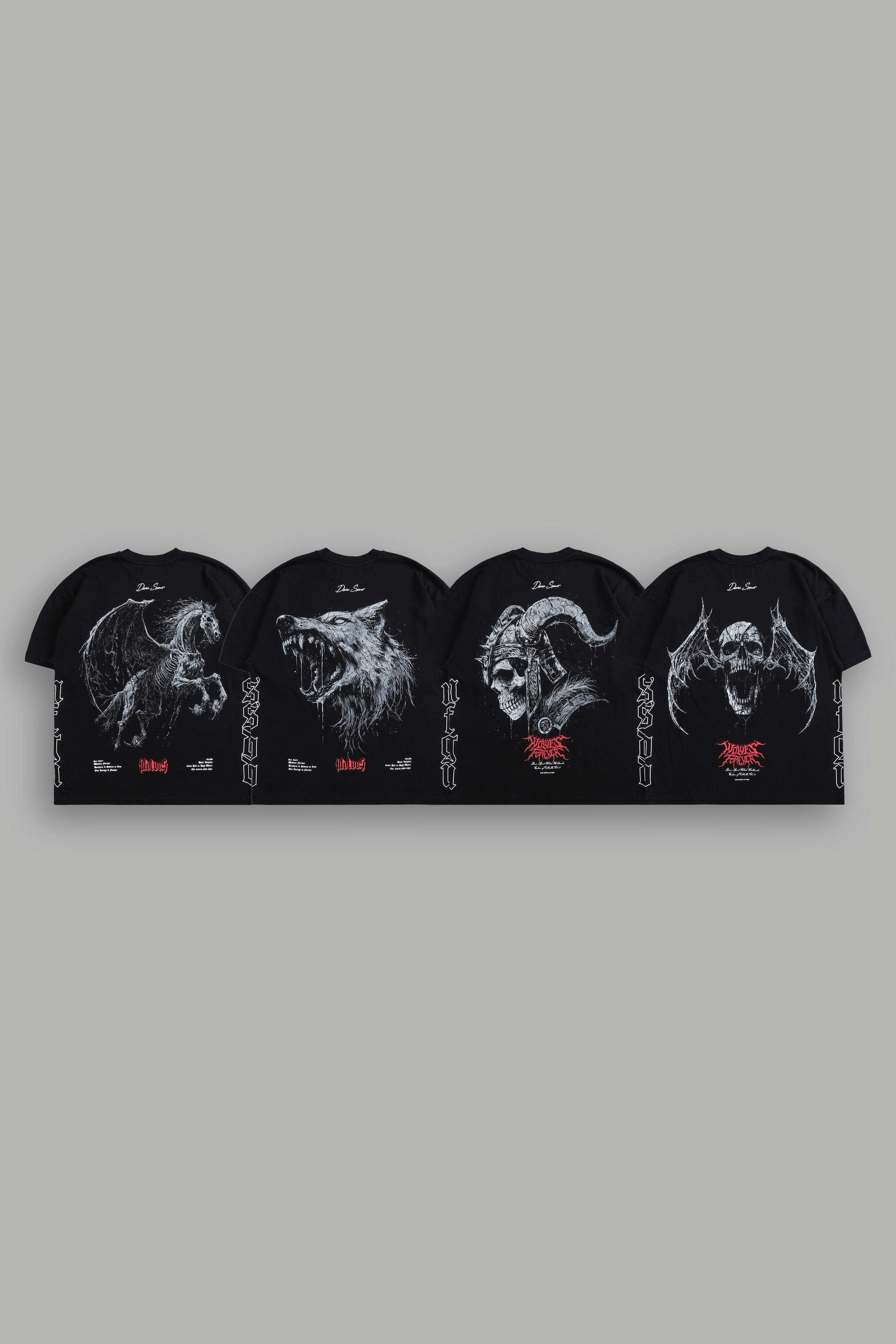 Echoes Of Valhalla Ch. 2 "Side By Side" Tee Box Set in Black — imagem 1
