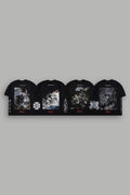 Echoes Of Valhalla "Side By Side" Tee Box Set in Black — imagem 1