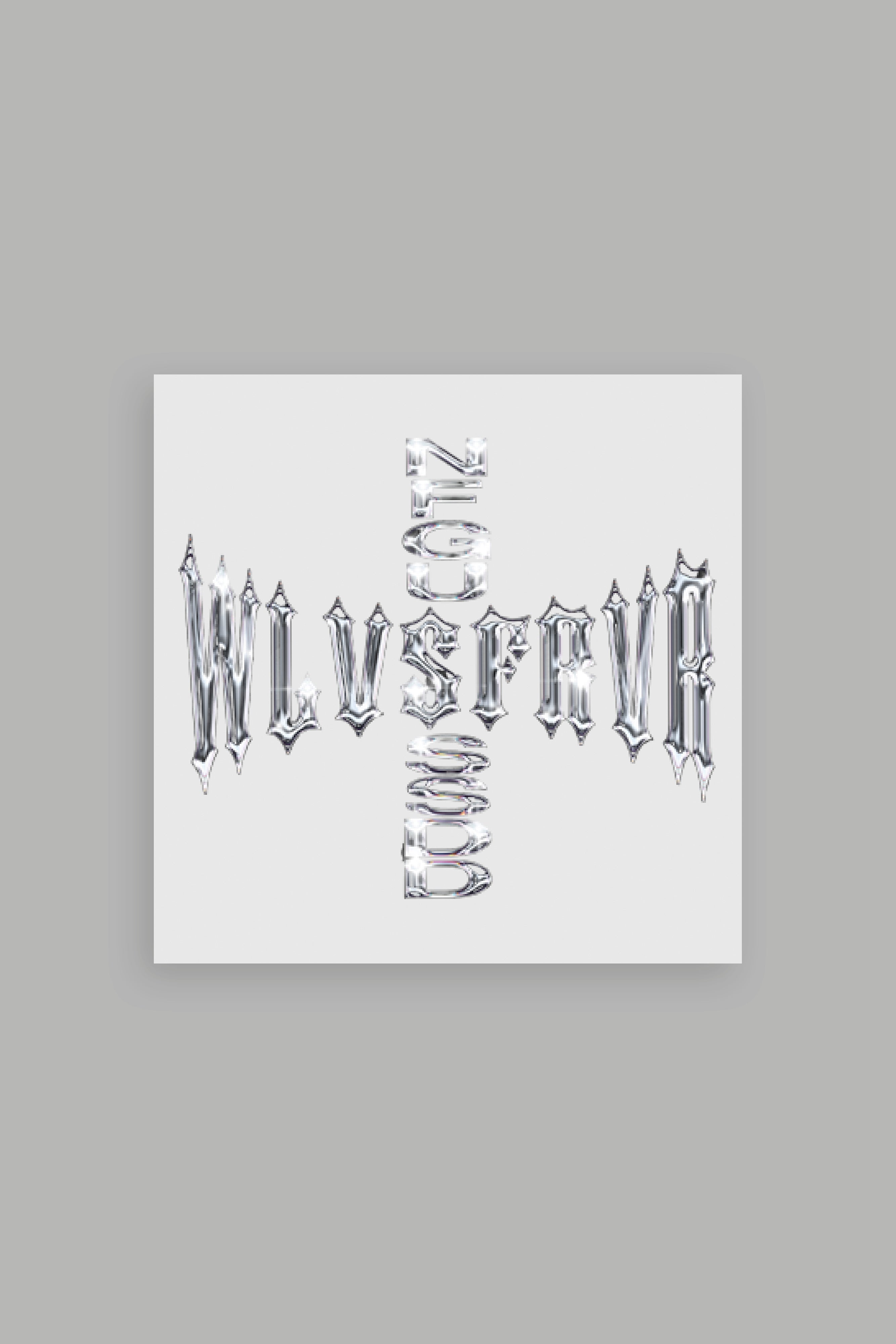 Iron Code Sticker in Silver — imagem 1