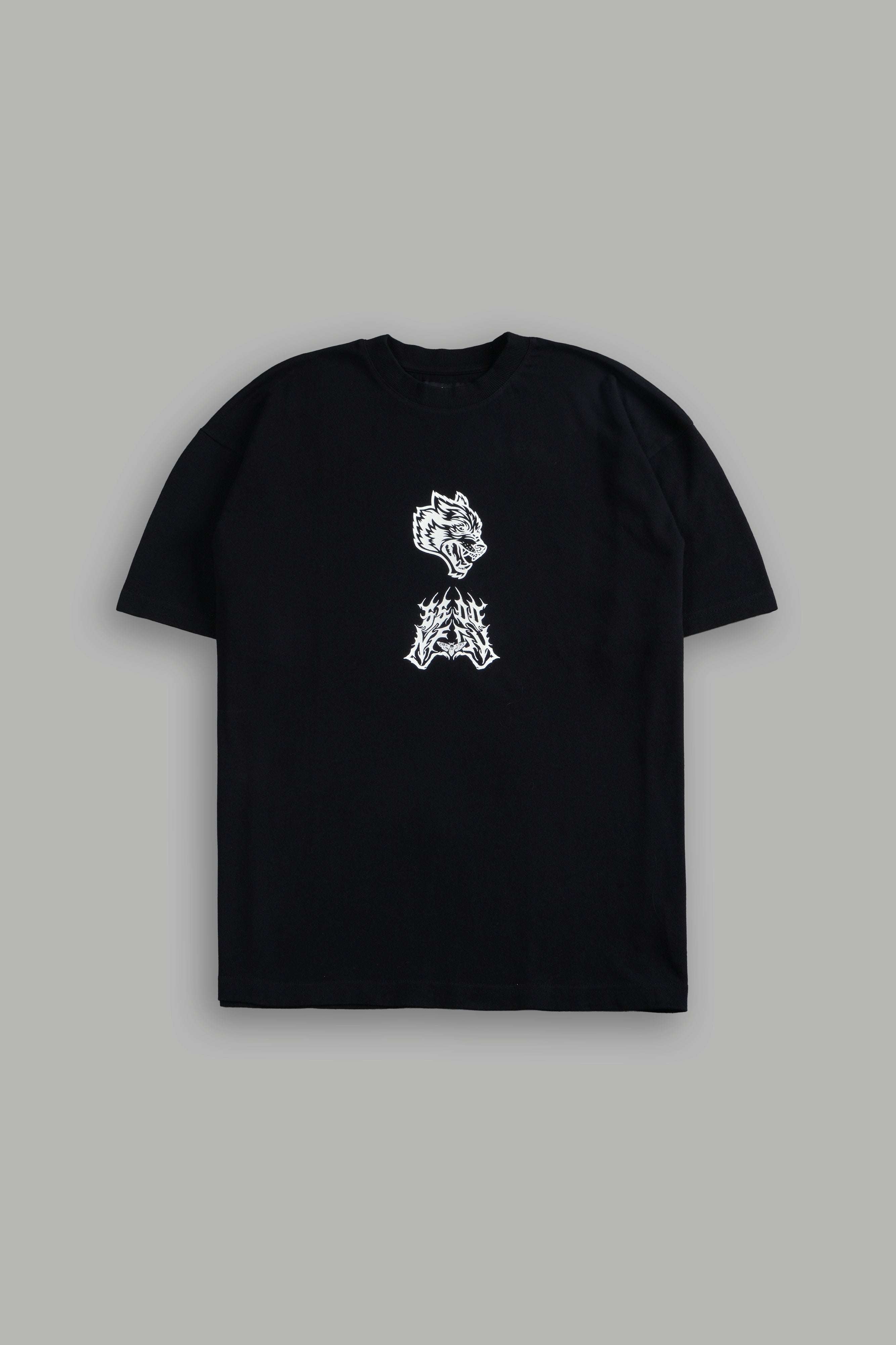 Shonen's Past "Premium" Oversized Tee in Black — imagem 3