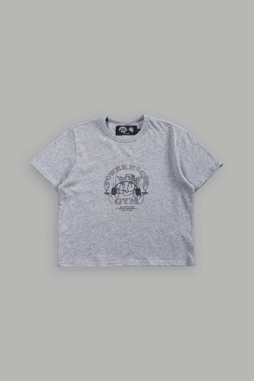 Powerhouse of the Cherub "Timeless" Tee in Light Athletic Gray — imagem 5
