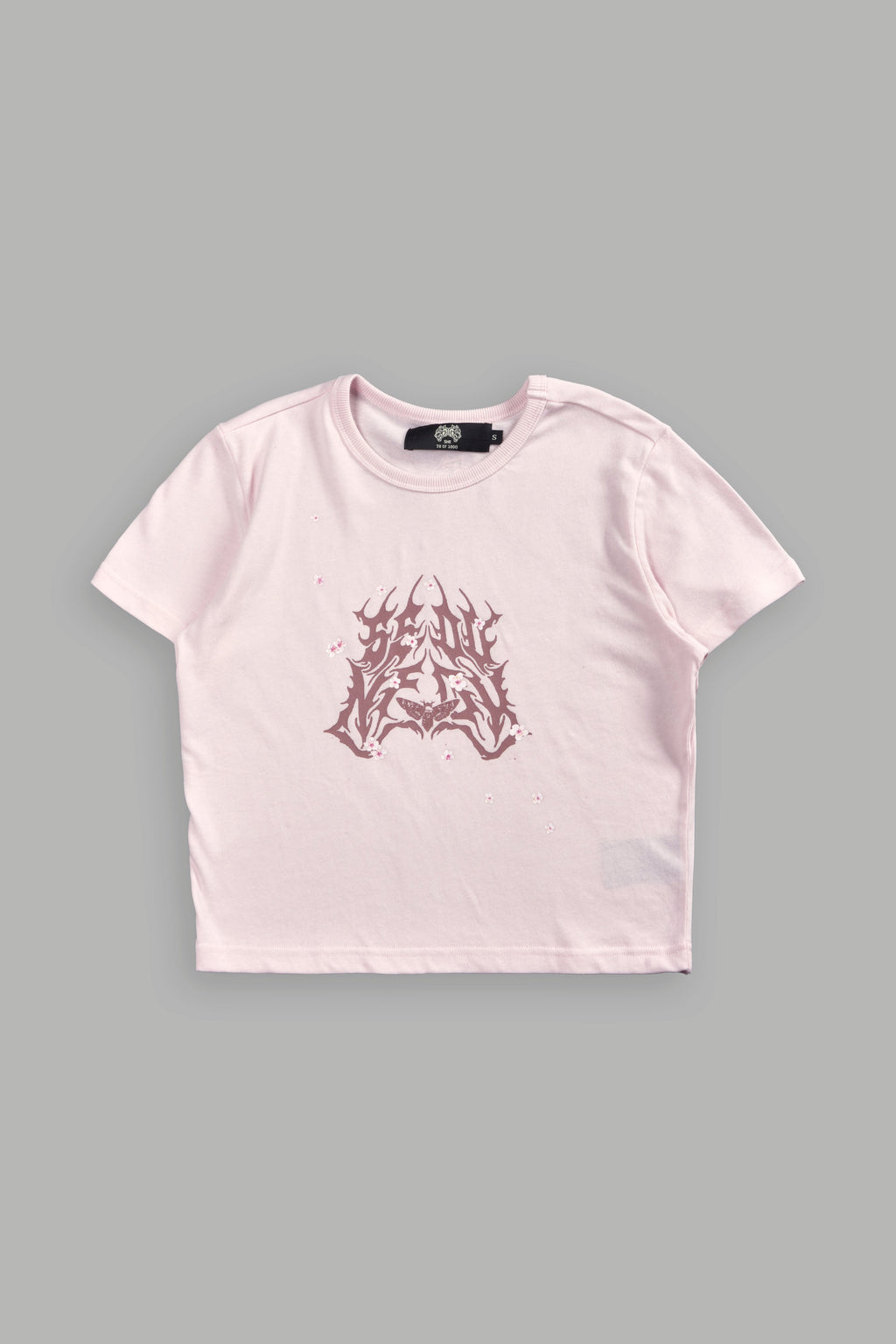 SSDDNFGU Metal "Timeless" Tee in Blush Pink — imagem 7