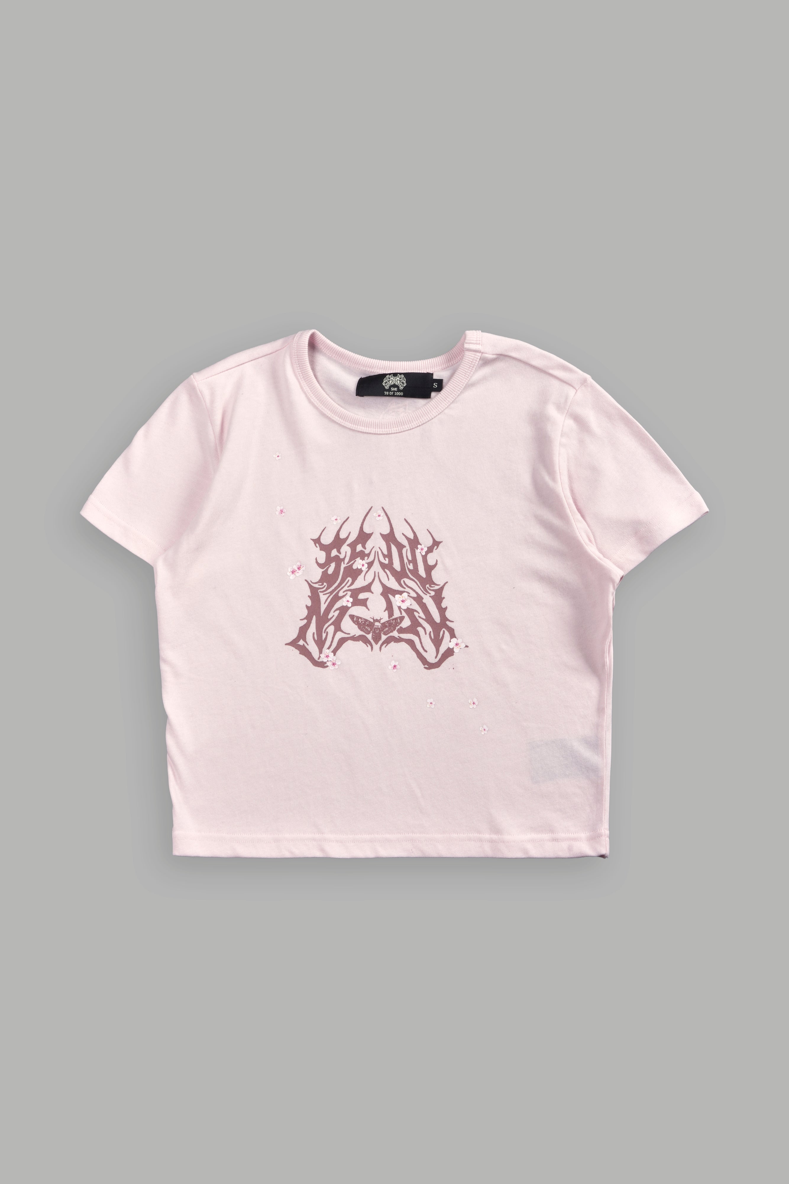 SSDDNFGU Metal "Timeless" Tee in Blush Pink — imagem 7