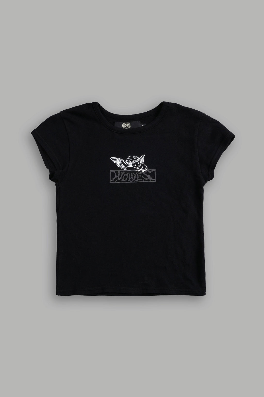 Traces of Heaven "Baby" Tee in Black — imagem 4