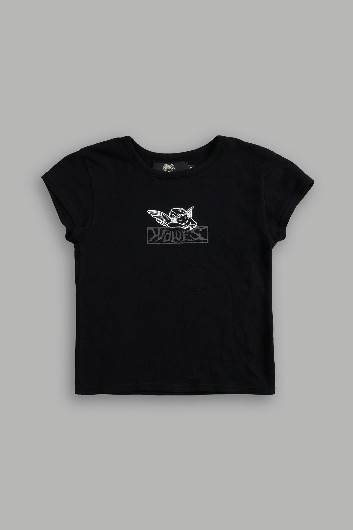 Traces of Heaven "Baby" Tee in Black - imagem 4