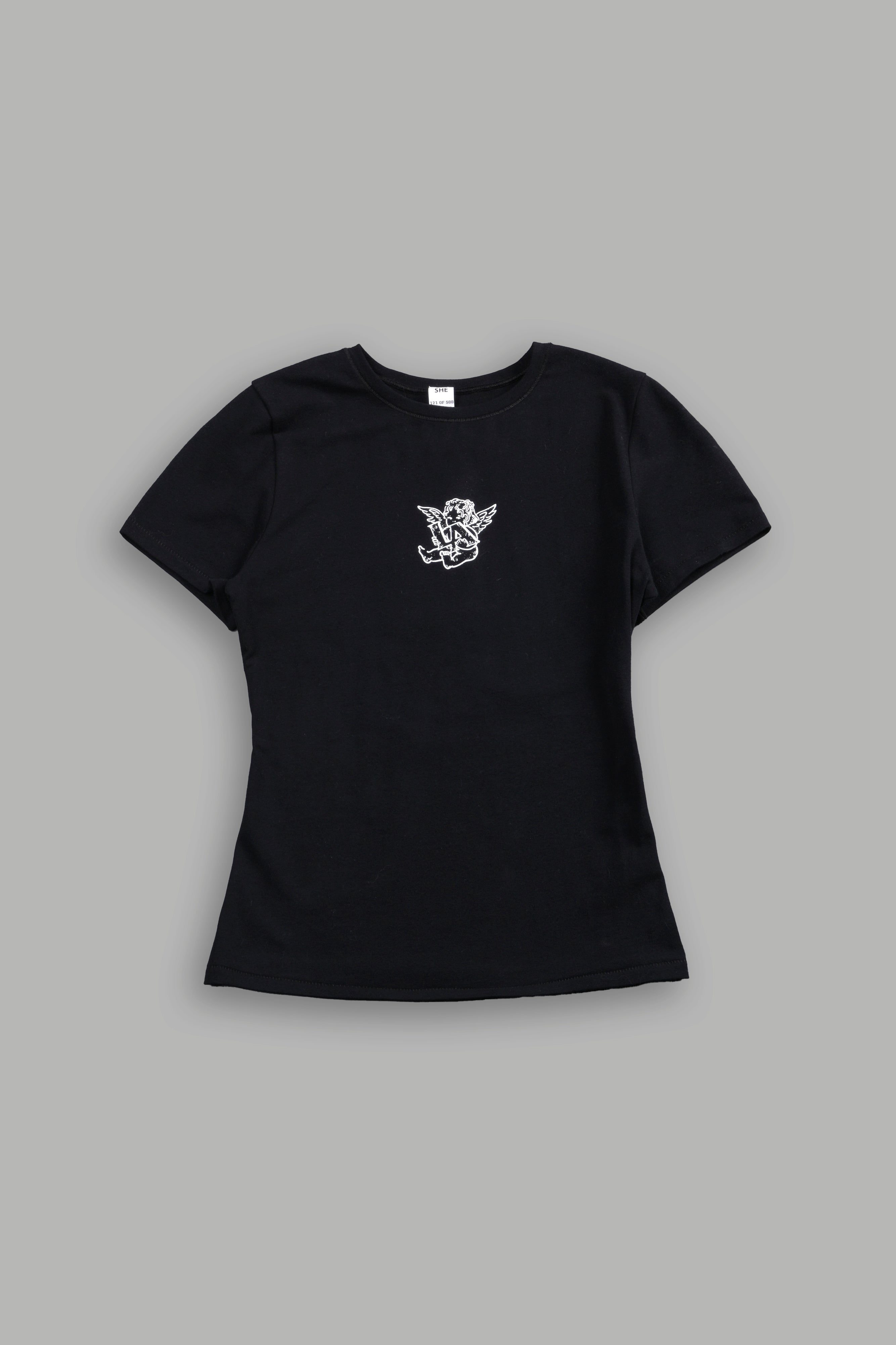 La Cherub Eden Ss Tee in Black — imagem 7