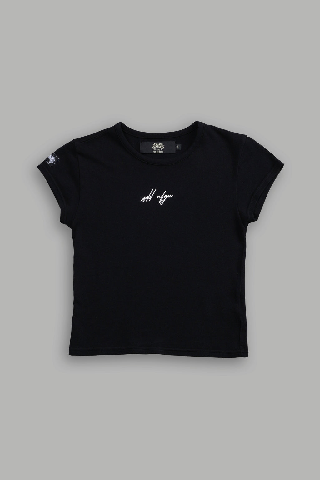 SSDD NFGU "Baby" Tee in Black — imagem 4