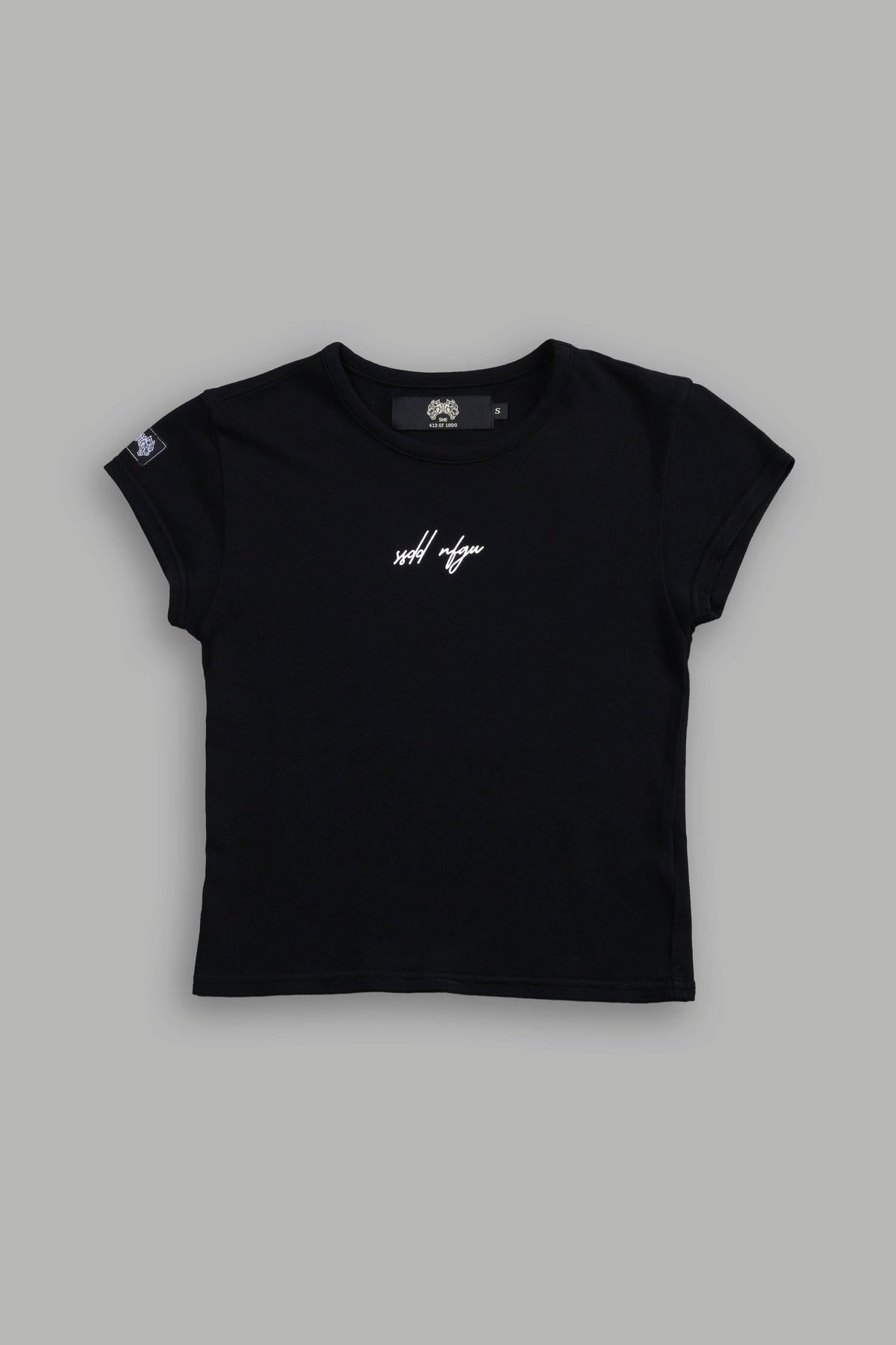 SSDD NFGU "Baby" Tee in Black - imagem 4