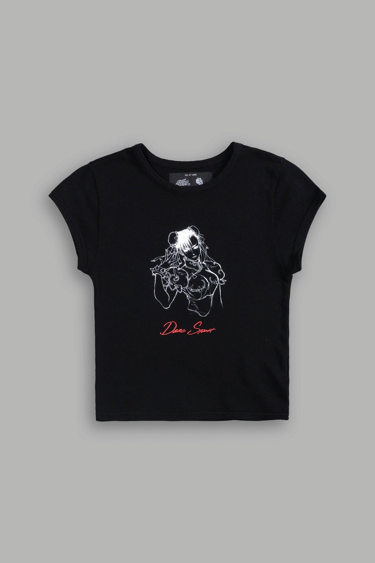 No Match "Baby" Tee in Black - imagem 3