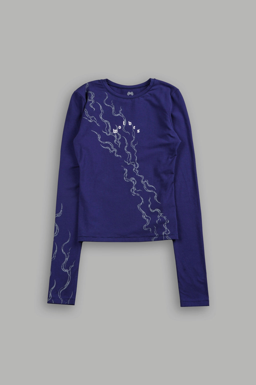 Infernal Pyramid Eden Ls Tee in Royal Navy — imagem 7