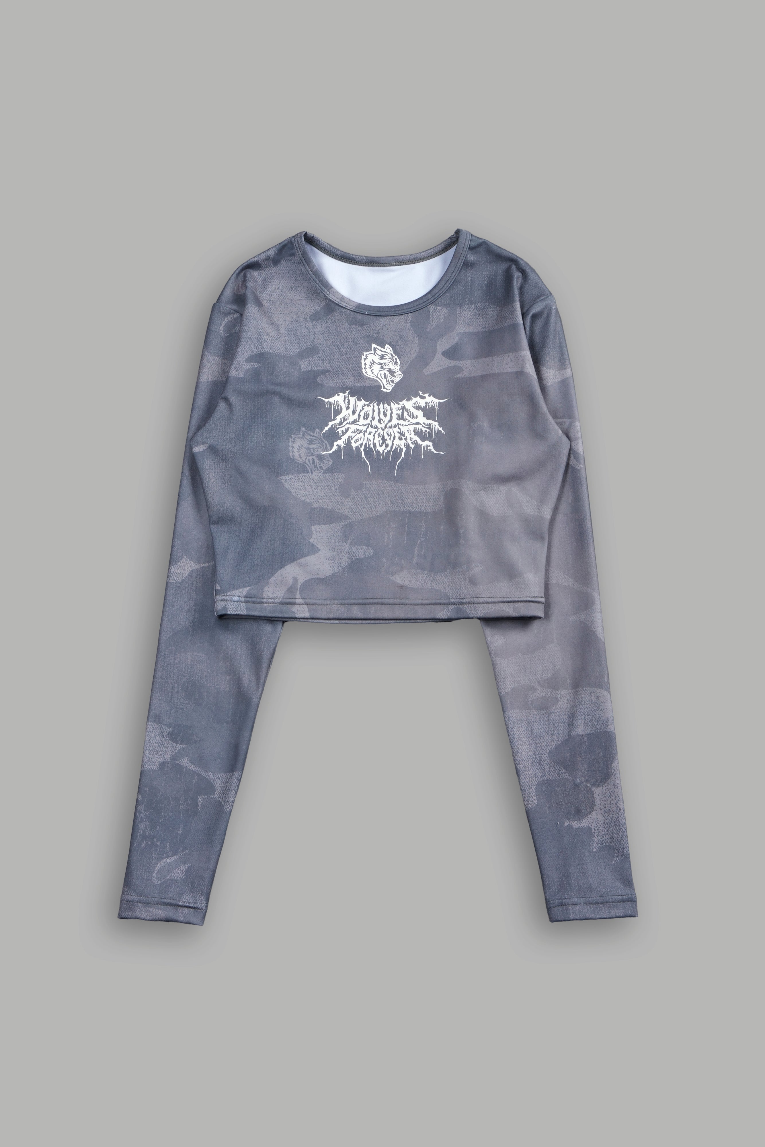 Drip Hesh L/S "Energy" Top in Lush Vintage Woodland Camo — imagem 7