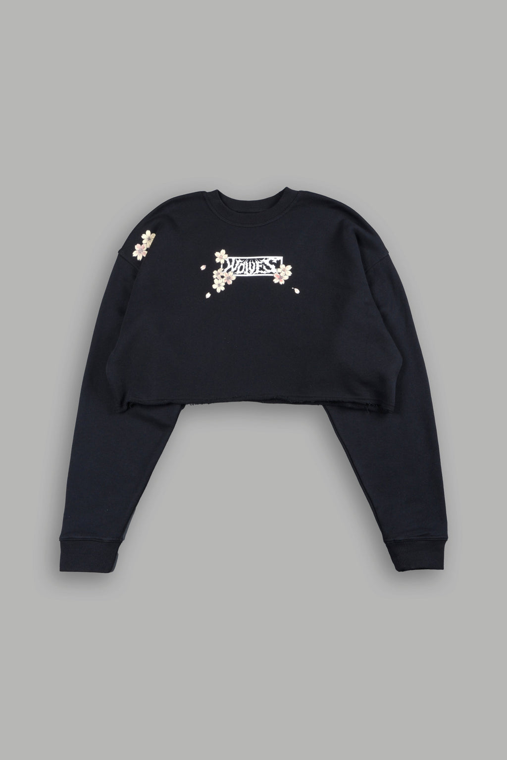 Box Sakura Cropped London Crewneck In Black — imagem 5