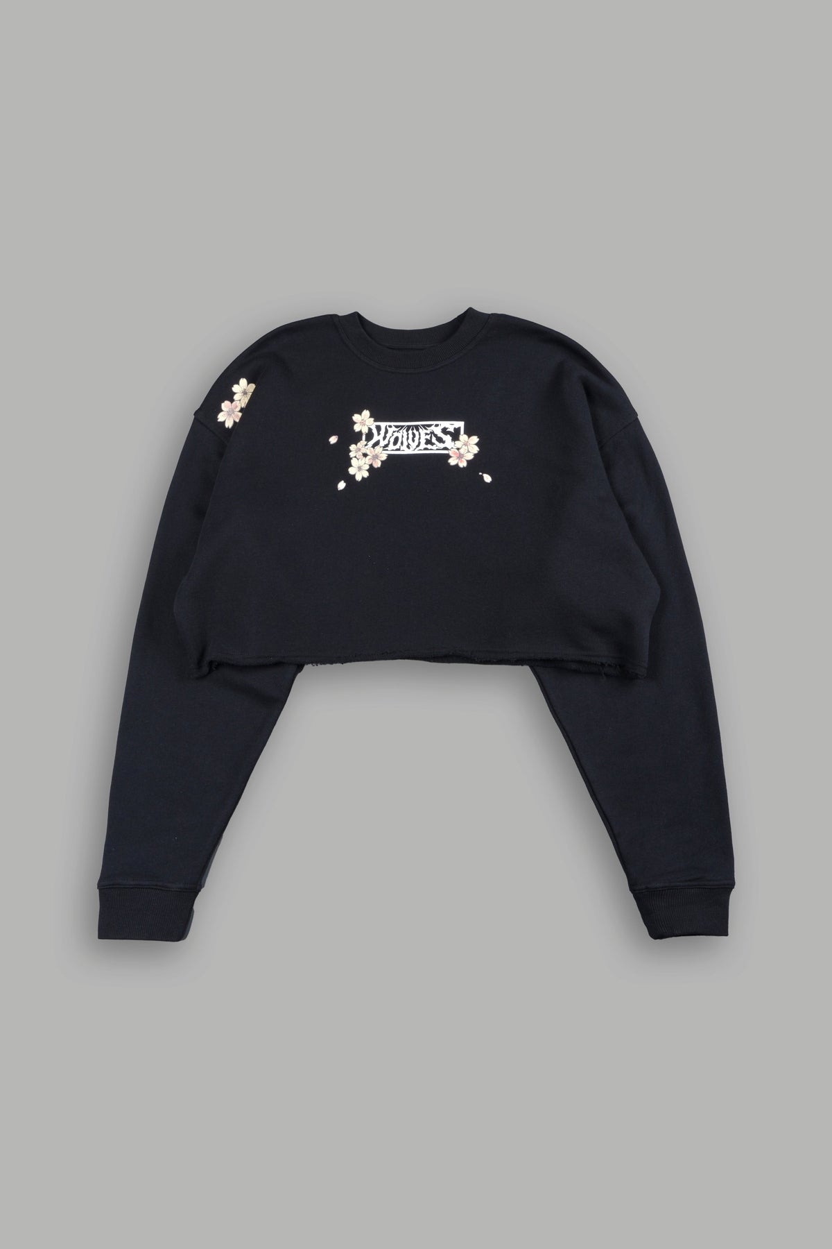 Box Sakura Cropped London Crewneck In Black — imagem 5