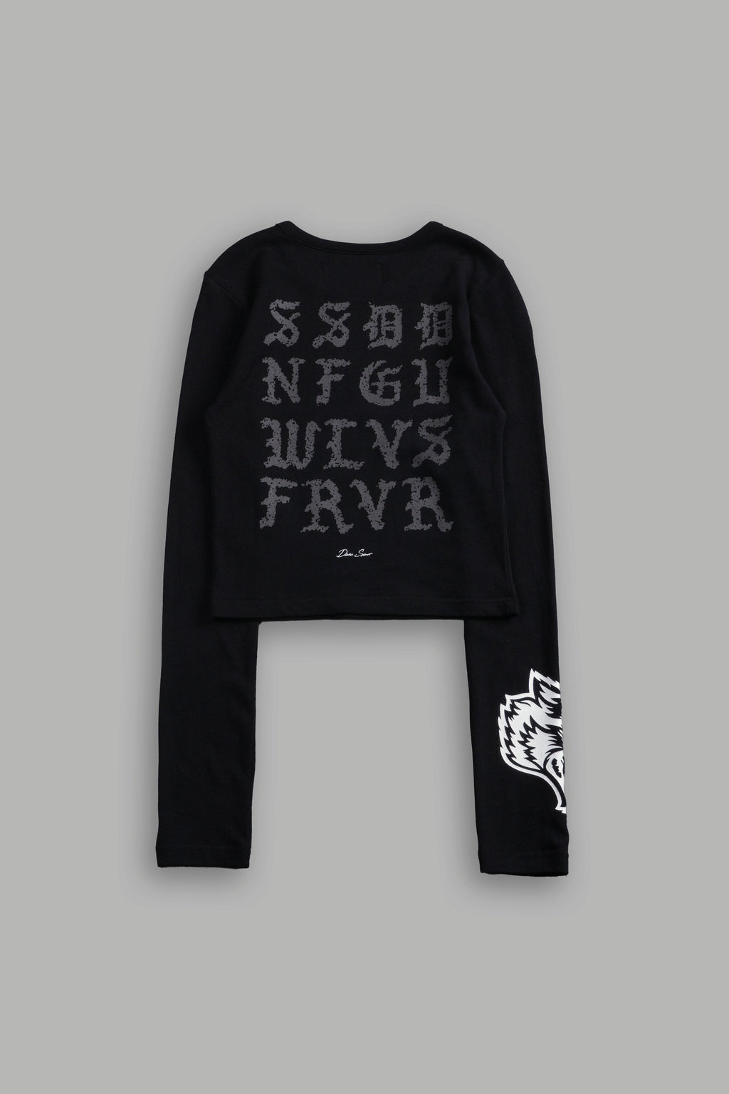 Stone Code L/S "Baby" Tee in Black — imagem 8