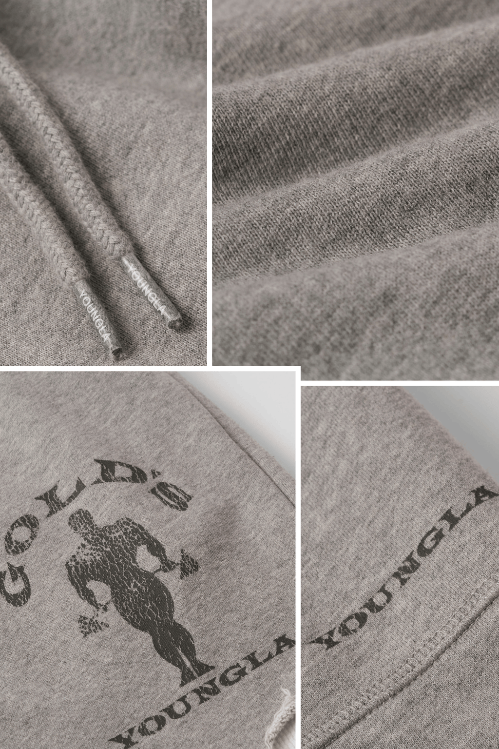 2054 - Gold's Iron Legacy Layered Joggers — imagem 3