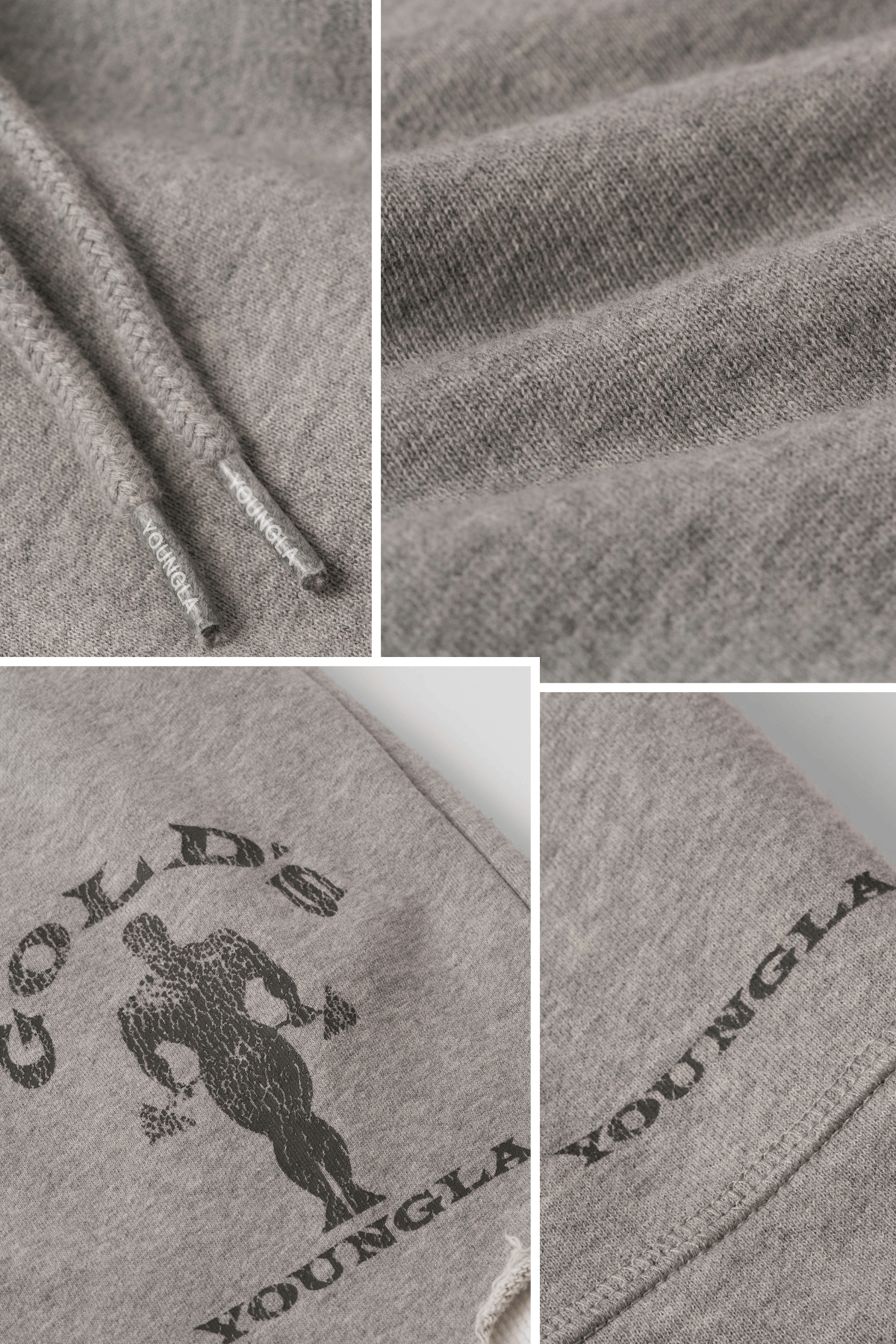 2054 - Gold's Iron Legacy Layered Joggers — imagem 3