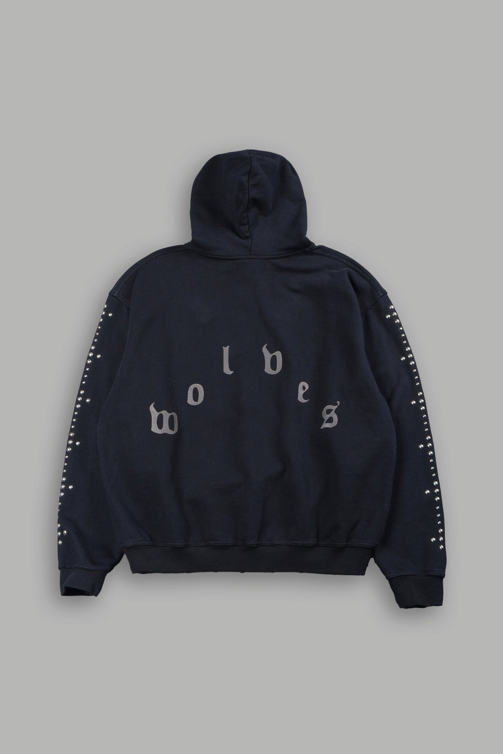 Wolves Heritage Grunge Moatis Hoodie In Black - imagem 3