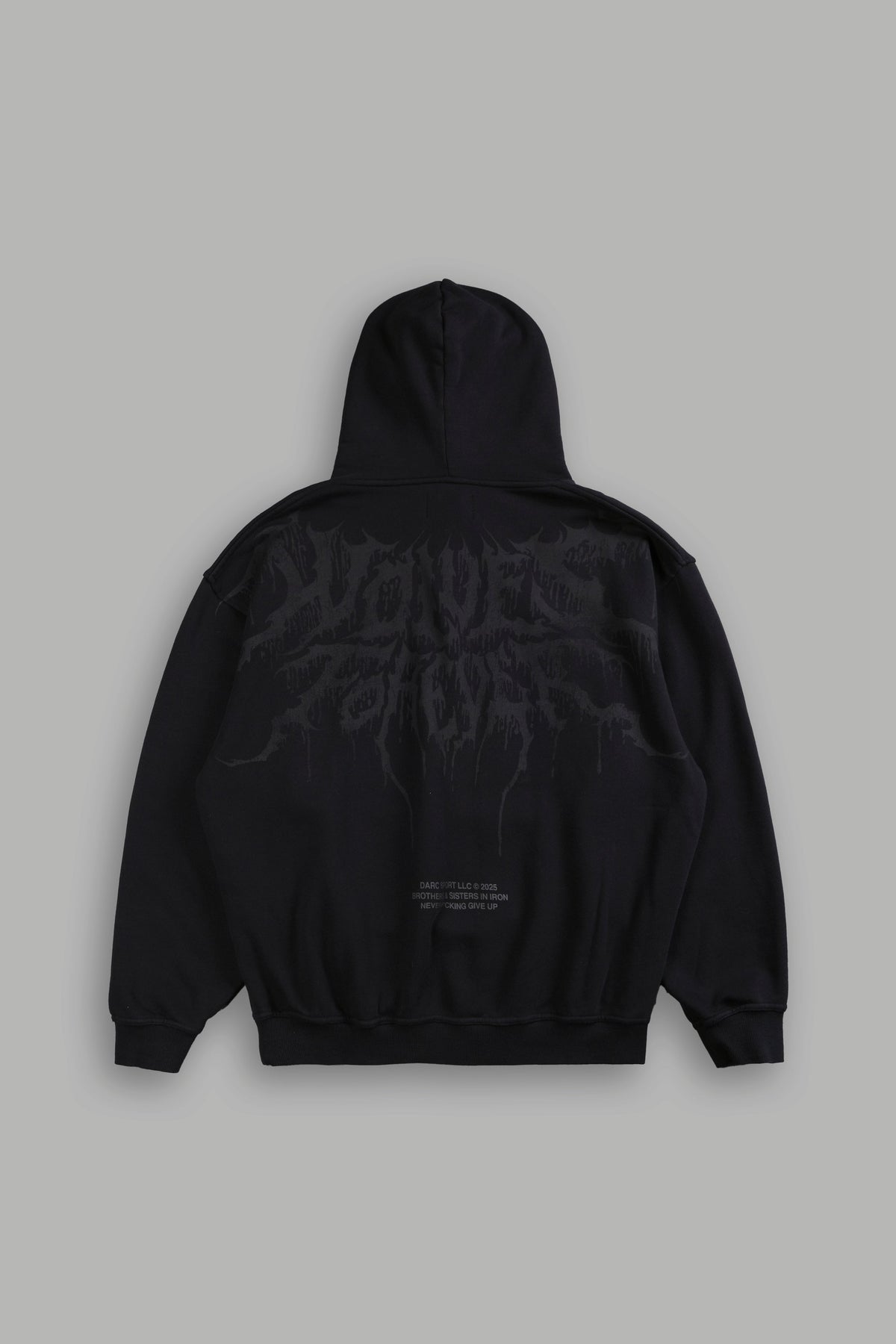 Oni Code "Pierce" Hoodie in Black - imagem 3