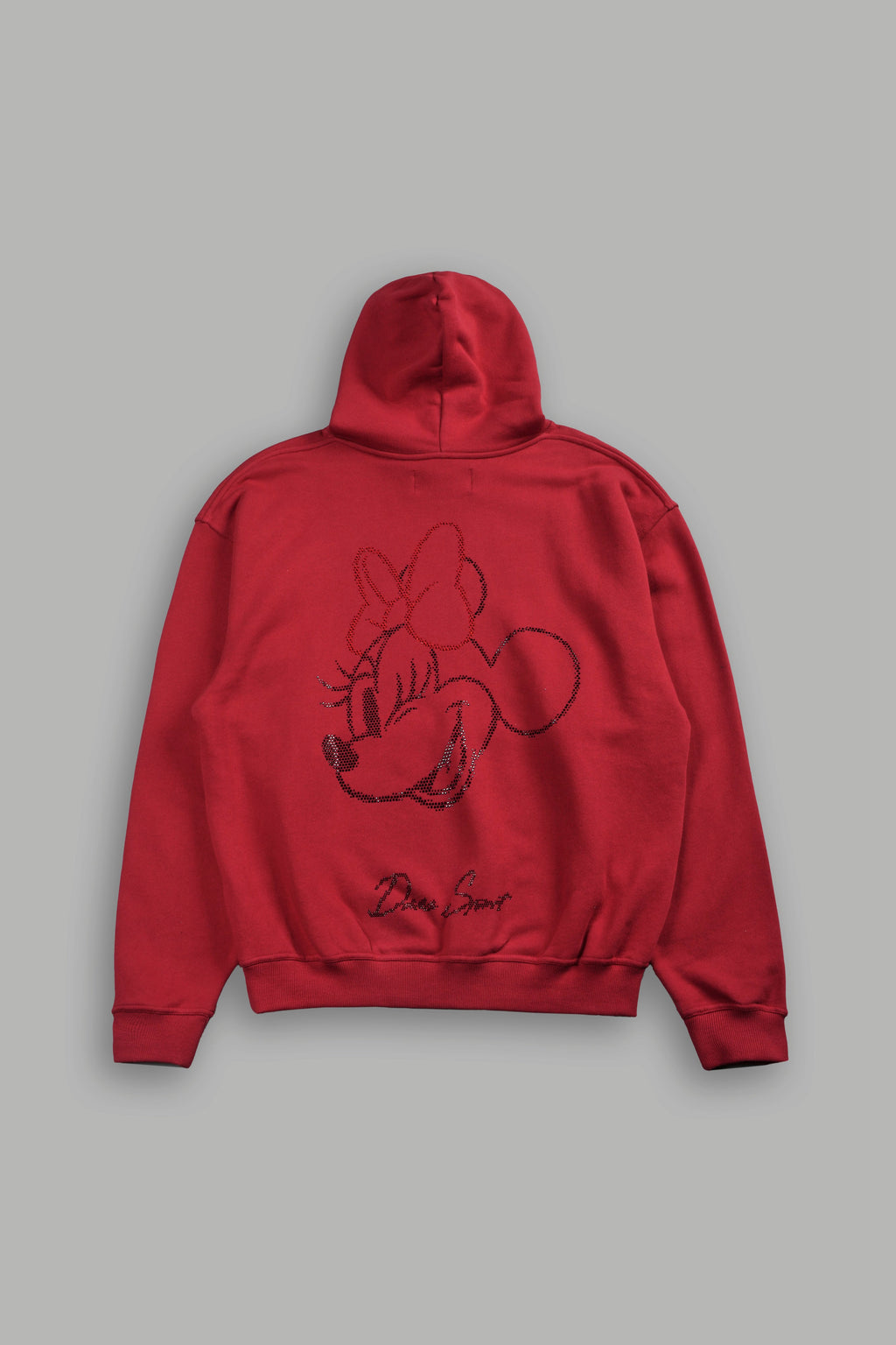 Watch Her Shine Pierce Hoodie in Carmine Red